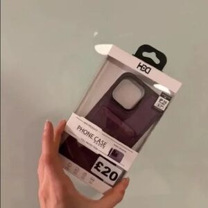 Purple Phone Case for iPhone 15